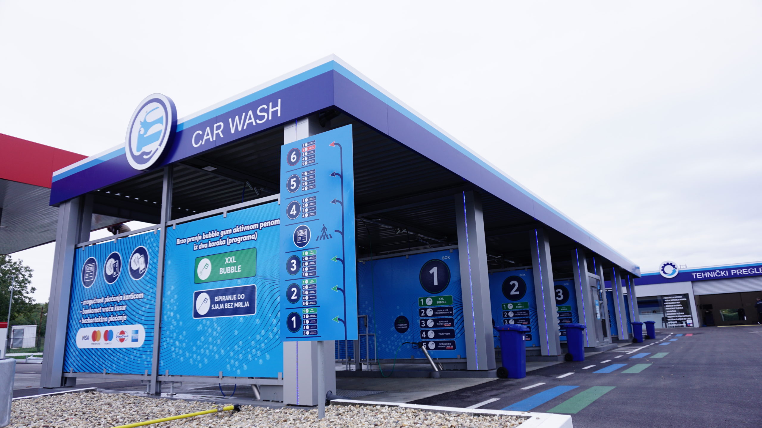 Petrokor Car Wash — samouslužna perionica sa 6 boksova u Zemunu